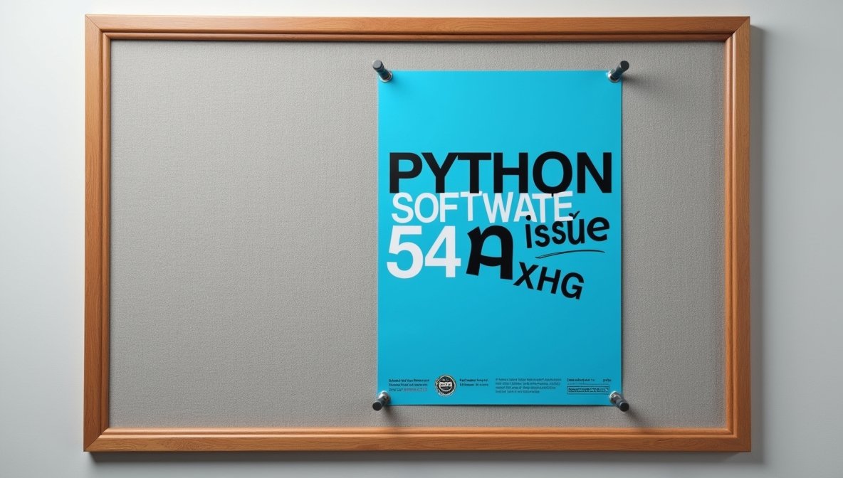 python software issue 54axhg5